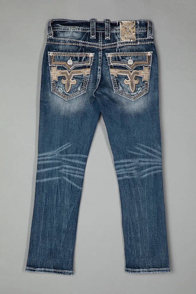Myron Straight Jeans sold by Rock Revival product image thumbnail 4