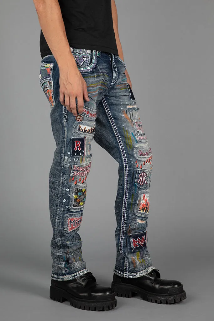 Armie Straight Jeans sold by Rock Revival product image thumbnail 2
