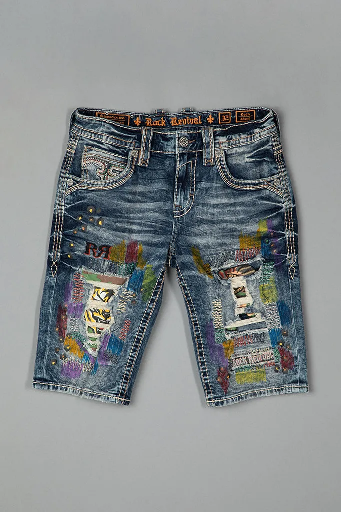 Deen Denim Shorts sold by Rock Revival product image thumbnail 5