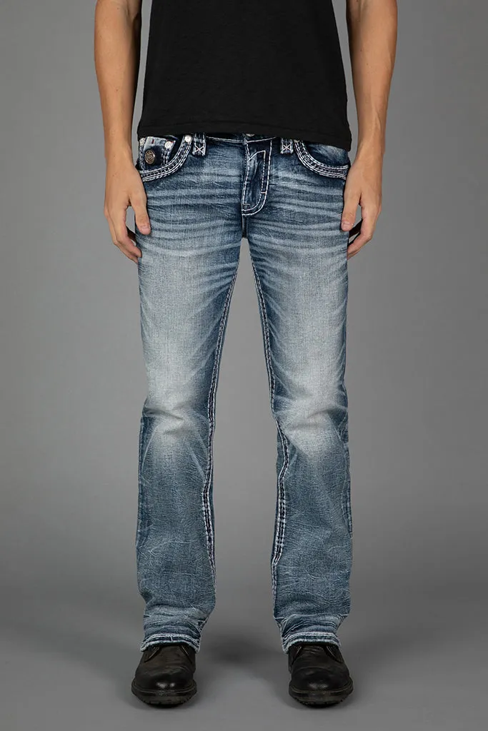 Matteo Bootcut Jeans sold by Rock Revival product image thumbnail 3