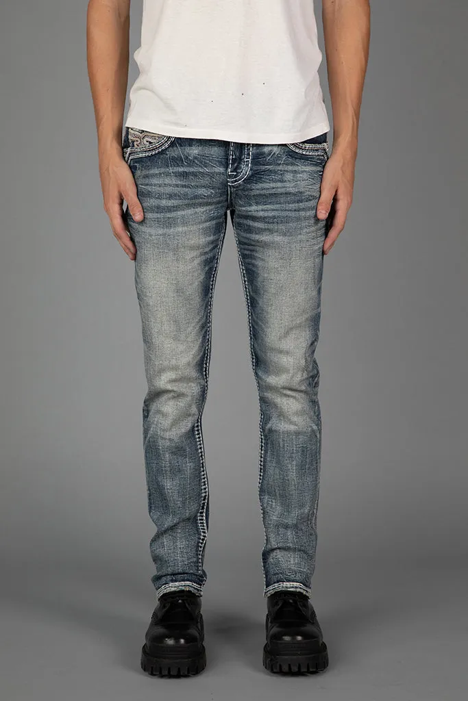 Lyndon Alt Straight Jeans sold by Rock Revival product image thumbnail 3