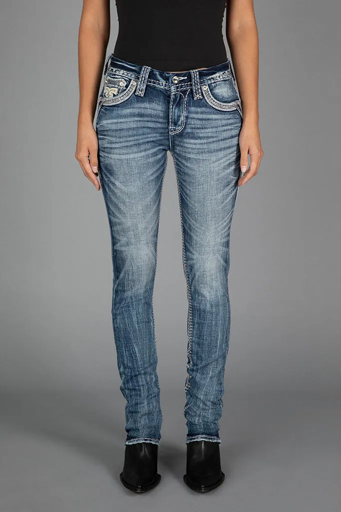 Neoma Straight Jeans sold by Rock Revival product image thumbnail 3