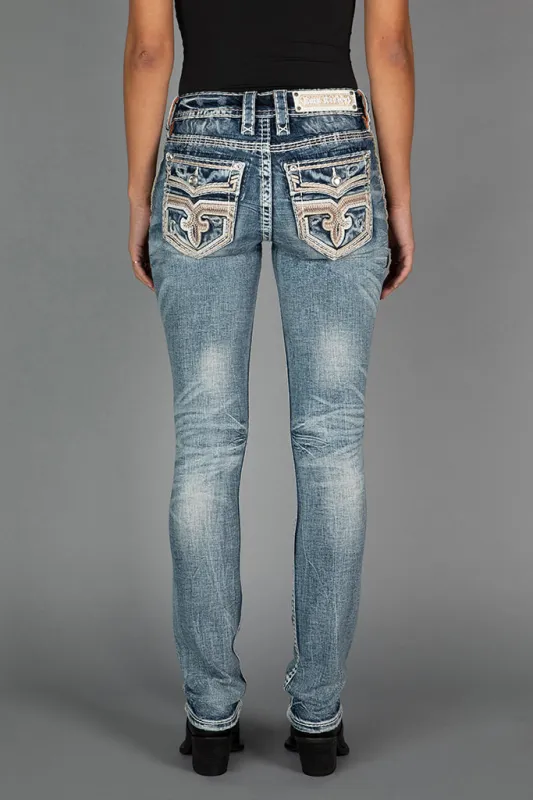 Edaline Straight Jeans sold by Rock Revival