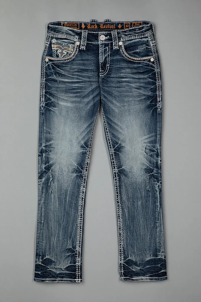 Bryn Straight Jeans sold by Rock Revival product image thumbnail 4