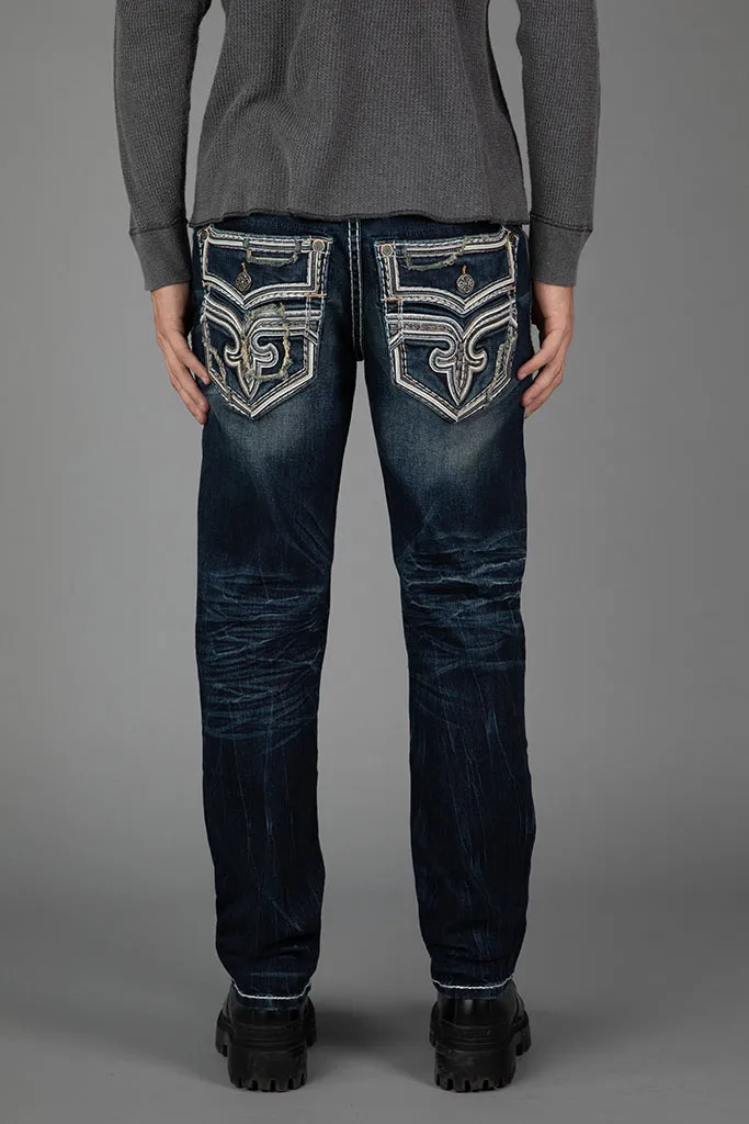 Justyn Straight Jeans sold by Rock Revival