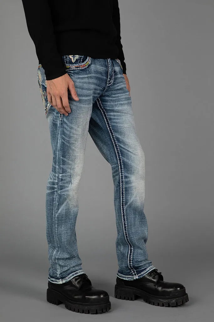 Jeth Straight Jeans sold by Rock Revival product image thumbnail 2