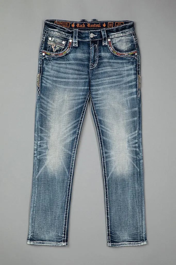Jeth Straight Jeans sold by Rock Revival product image thumbnail 5