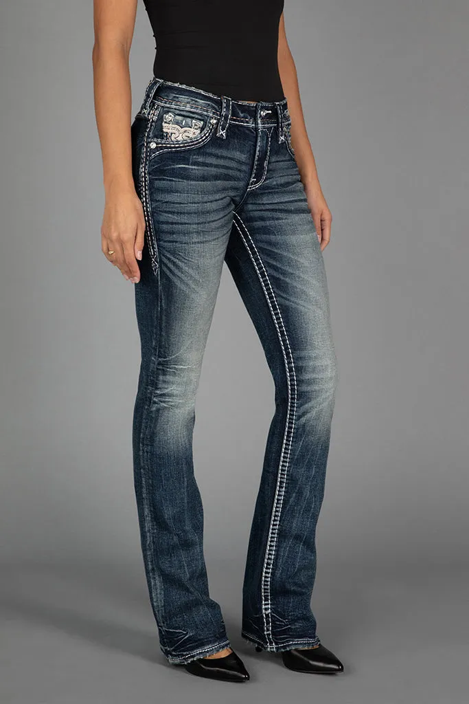 Endive Bootcut Jeans sold by Rock Revival product image thumbnail 2