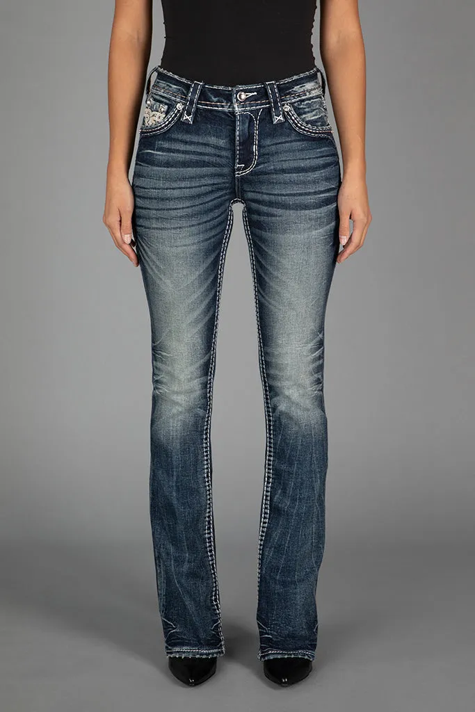 Endive Bootcut Jeans sold by Rock Revival product image thumbnail 3