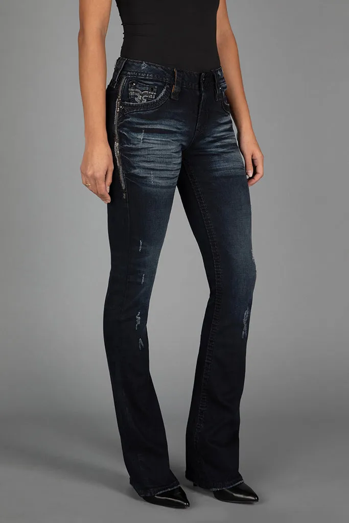 Yui Bootcut Jeans sold by Rock Revival product image thumbnail 2