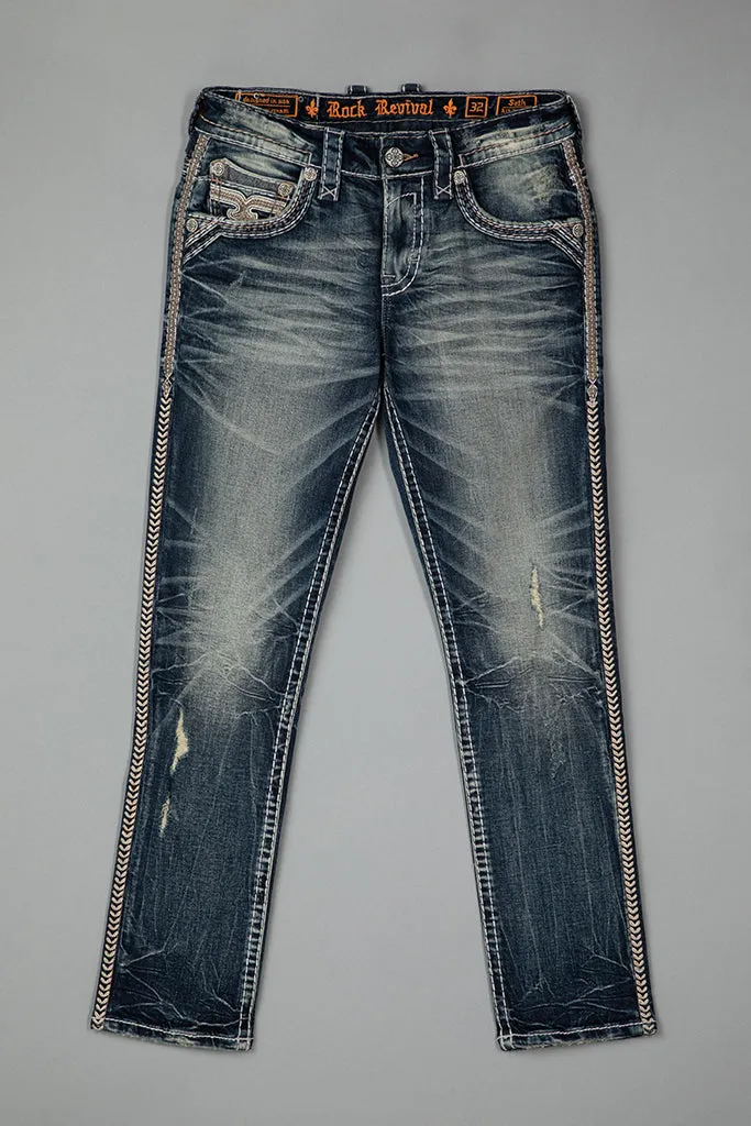 Seth Alt Straight Cut Jeans sold by Rock Revival product image thumbnail 5