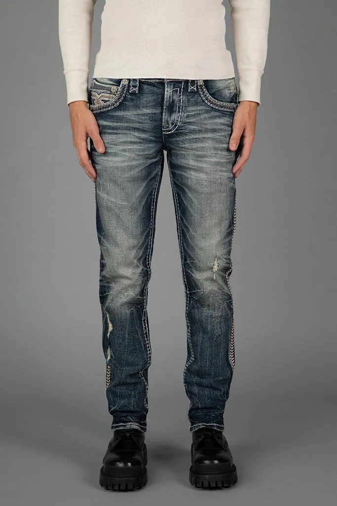 Seth Alt Straight Cut Jeans sold by Rock Revival product image thumbnail 3