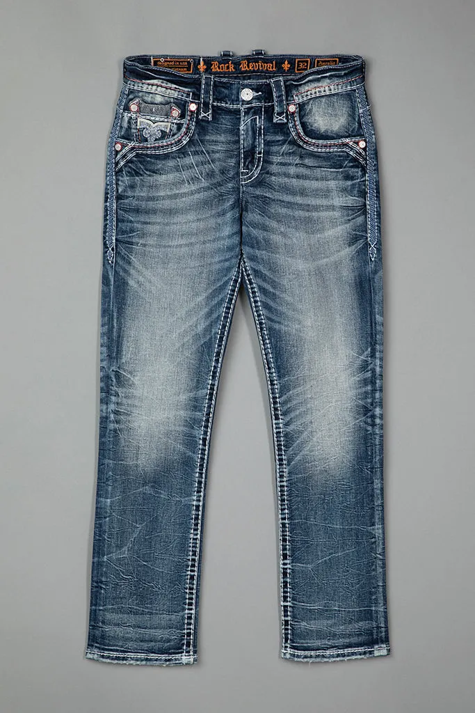 Aurelio Straight Jeans sold by Rock Revival product image thumbnail 5