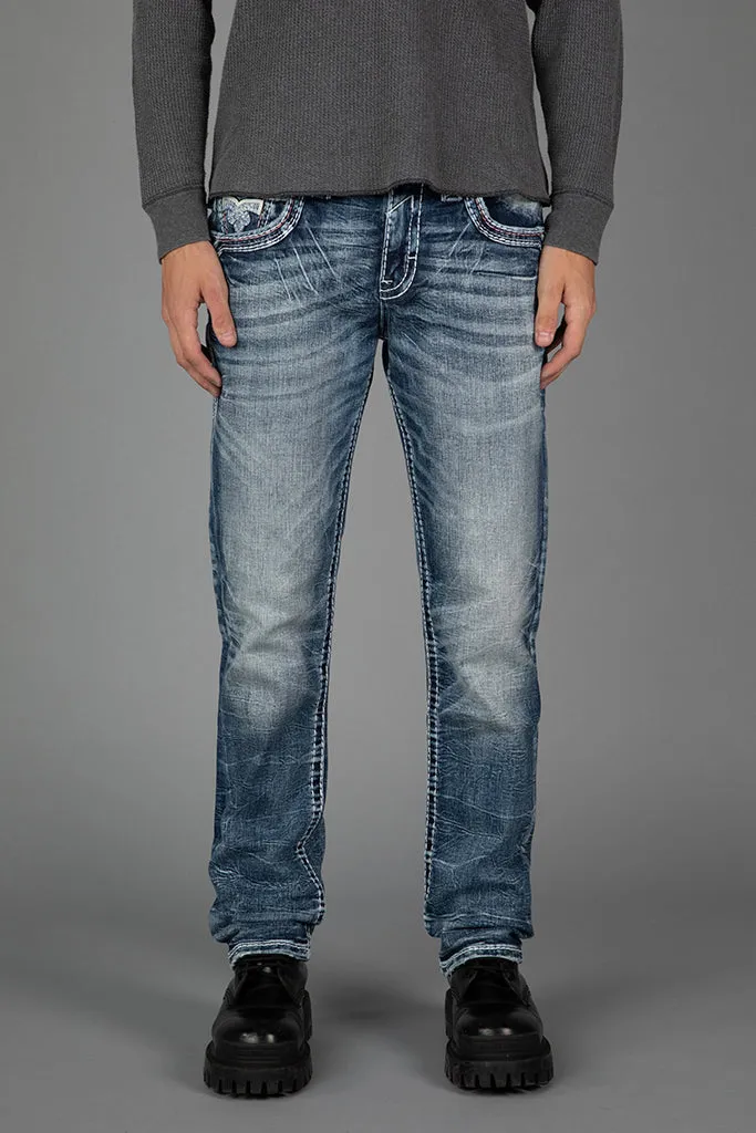 Aurelio Straight Jeans sold by Rock Revival product image thumbnail 3