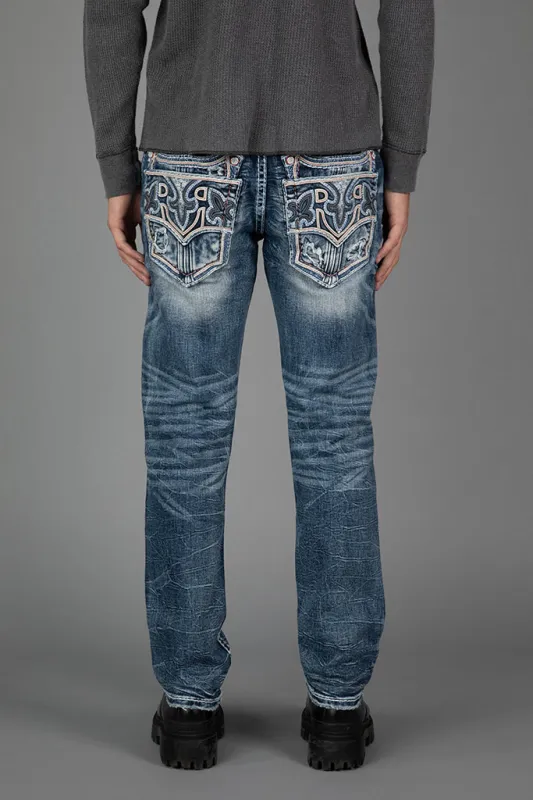 Aurelio Straight Jeans sold by Rock Revival