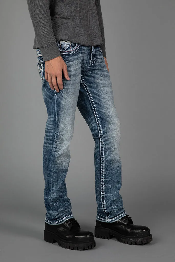Aurelio Straight Jeans sold by Rock Revival product image thumbnail 2