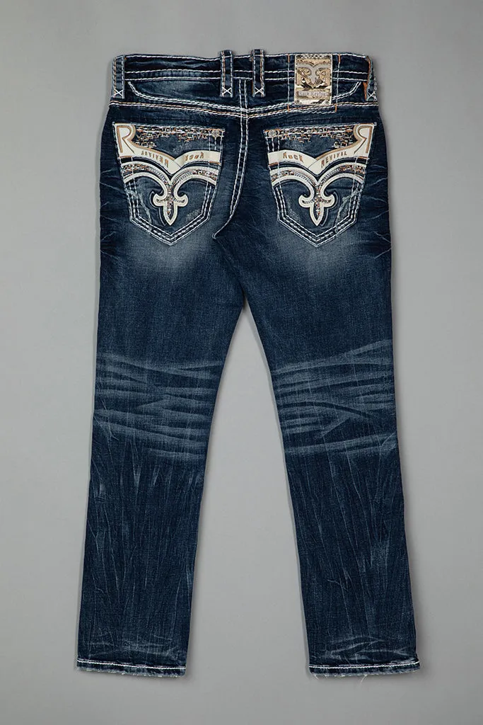 Ronin Straight Jeans sold by Rock Revival product image thumbnail 4