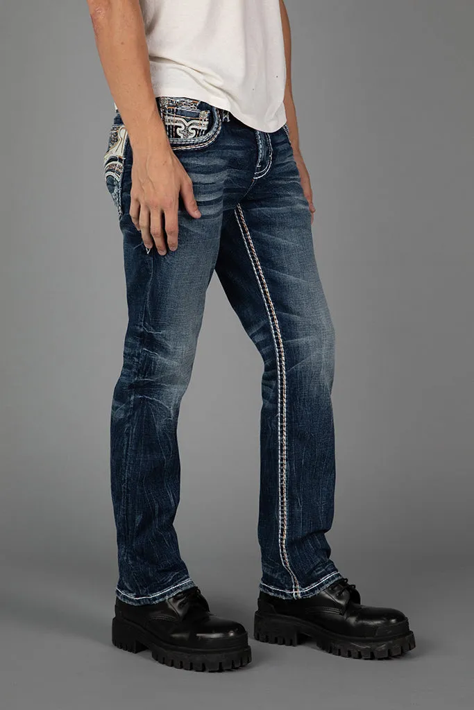 Ronin Straight Jeans sold by Rock Revival product image thumbnail 2