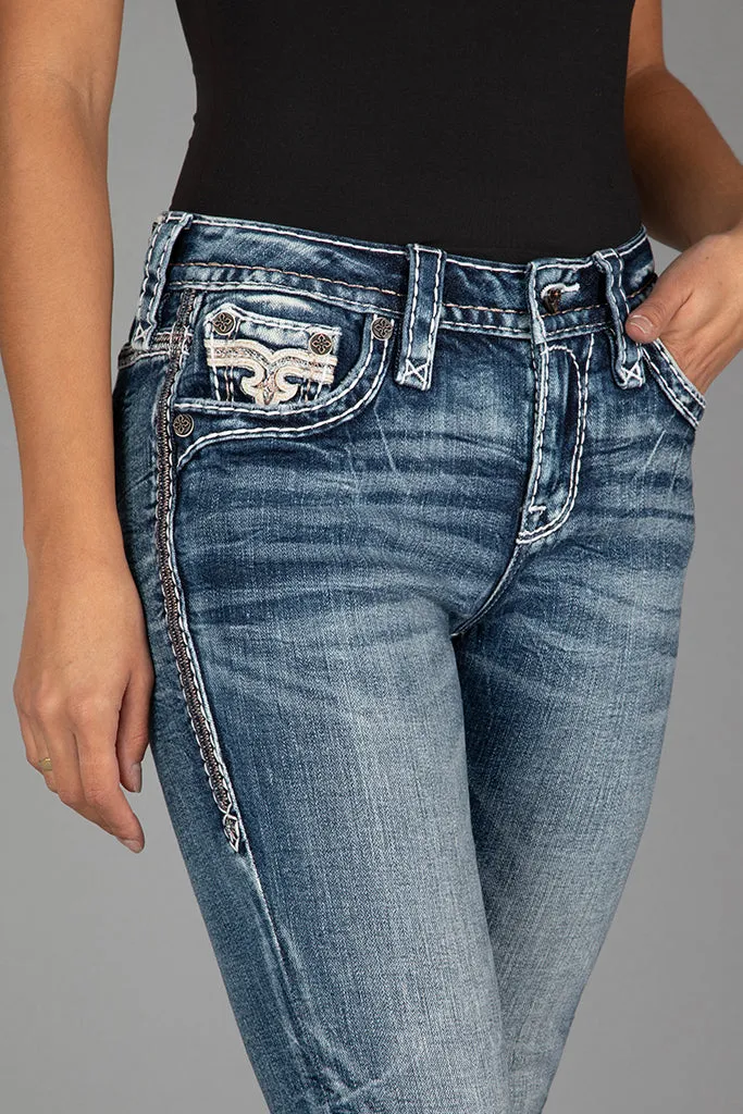 Yui Skinny Jeans sold by Rock Revival product image thumbnail 5