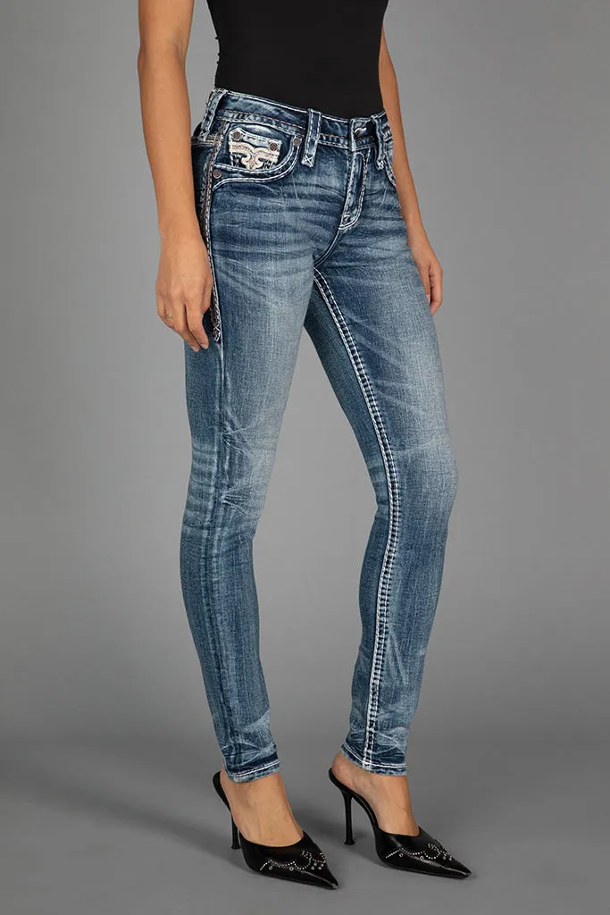 Yui Skinny Jeans sold by Rock Revival product image thumbnail 2
