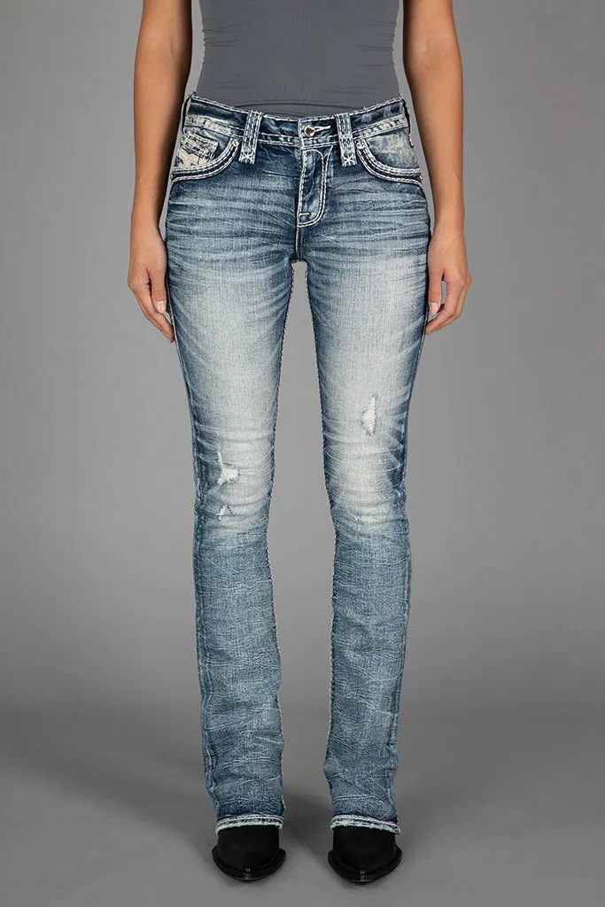 Kyomi Bootcut Jeans sold by Rock Revival product image thumbnail 3