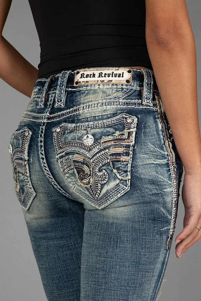Tamiko Straight Jeans sold by Rock Revival product image thumbnail 4