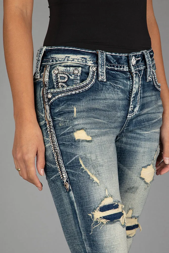 Tamiko Straight Jeans sold by Rock Revival product image thumbnail 5