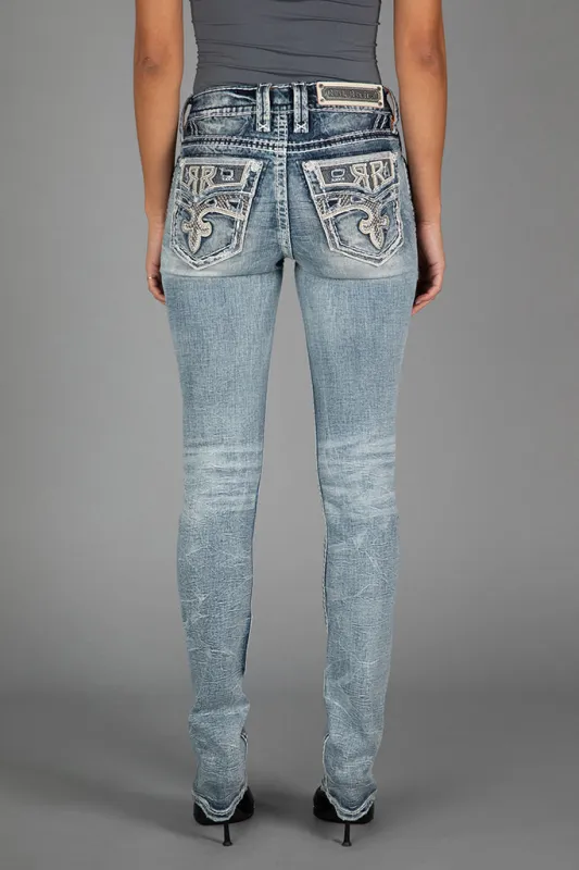Joelle Straight Jeans sold by Rock Revival