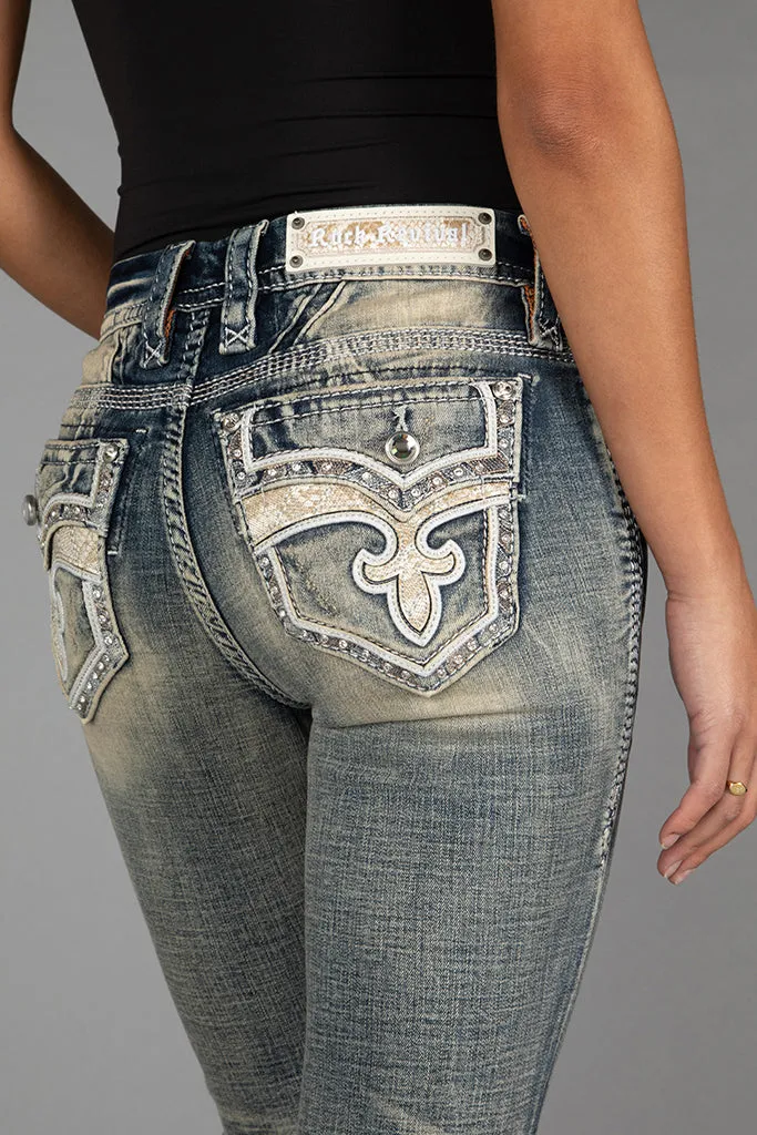 Tapioca Bootcut Jeans sold by Rock Revival product image thumbnail 4