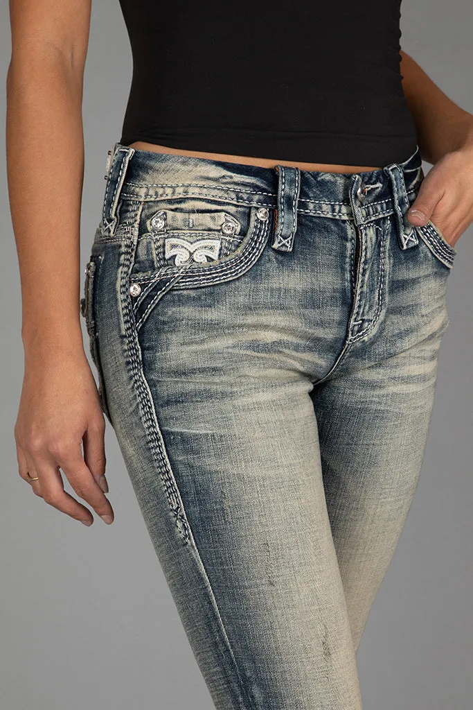 Tapioca Bootcut Jeans sold by Rock Revival product image thumbnail 5