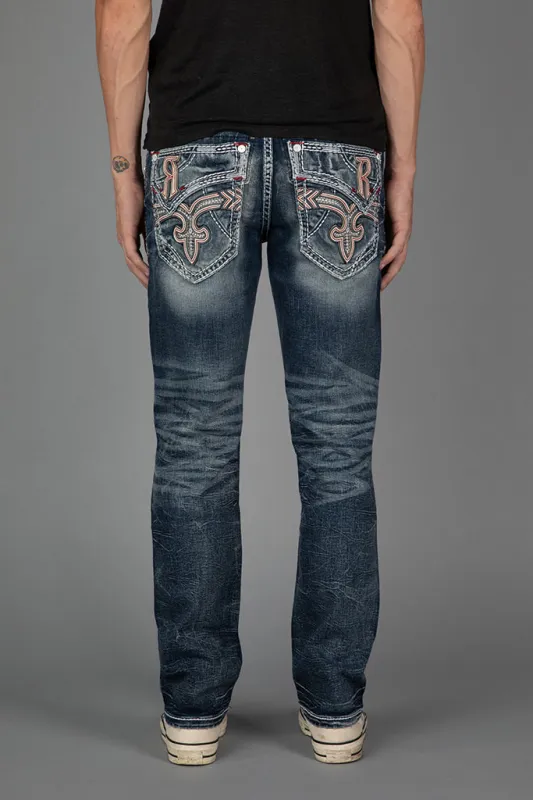 Tyrone Straight Jeans sold by Rock Revival