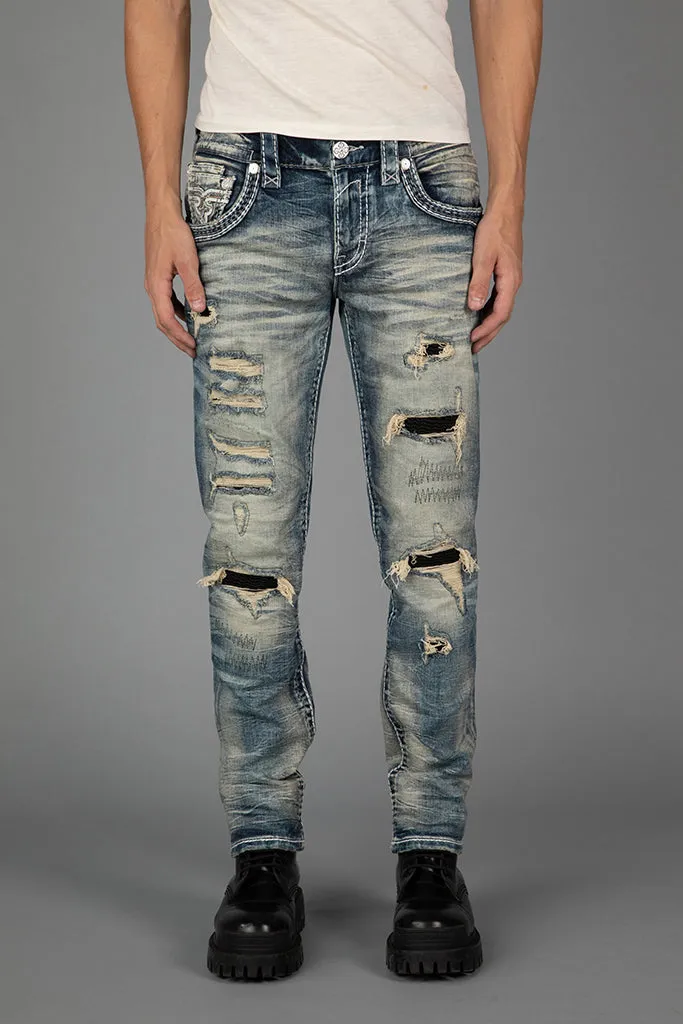 Hektor Alt Straight Jeans sold by Rock Revival product image thumbnail 3