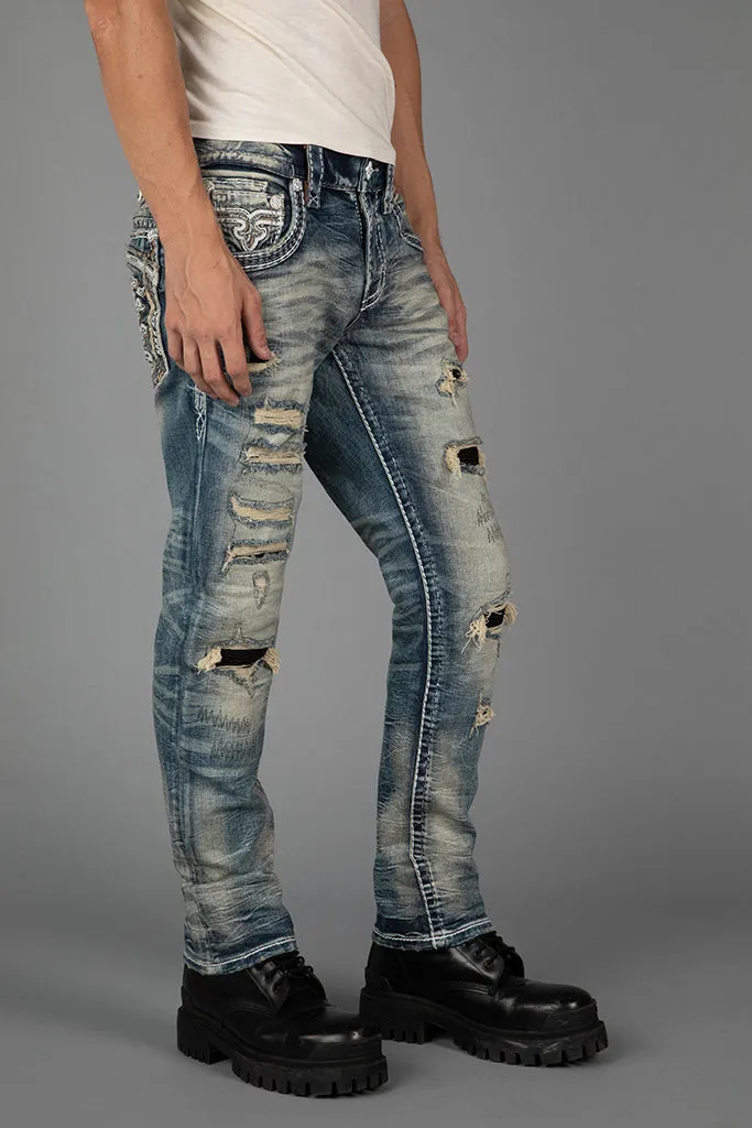 Hektor Alt Straight Jeans sold by Rock Revival product image thumbnail 2
