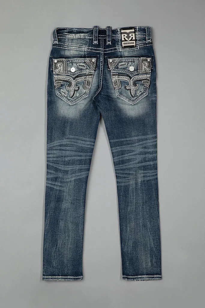 Ari Alt Straight Jeans sold by Rock Revival product image thumbnail 5