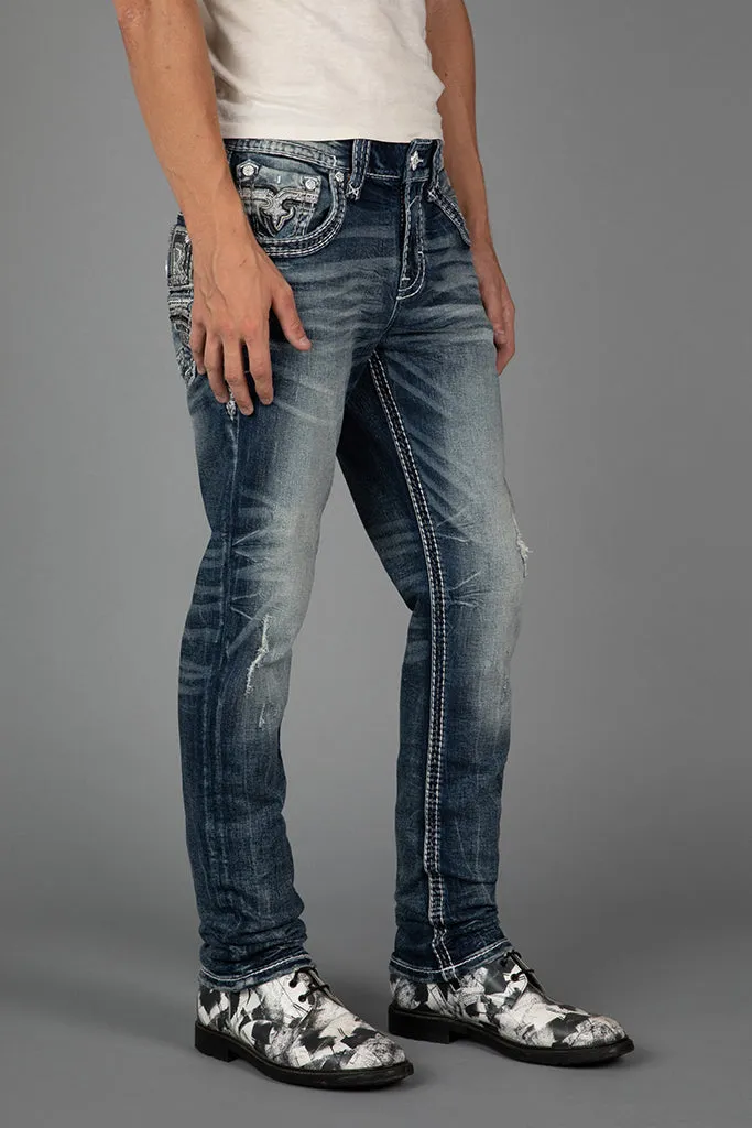 Ari Alt Straight Jeans sold by Rock Revival product image thumbnail 2
