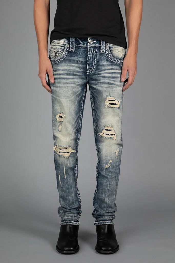Reese Alt Straight Jeans sold by Rock Revival product image thumbnail 3