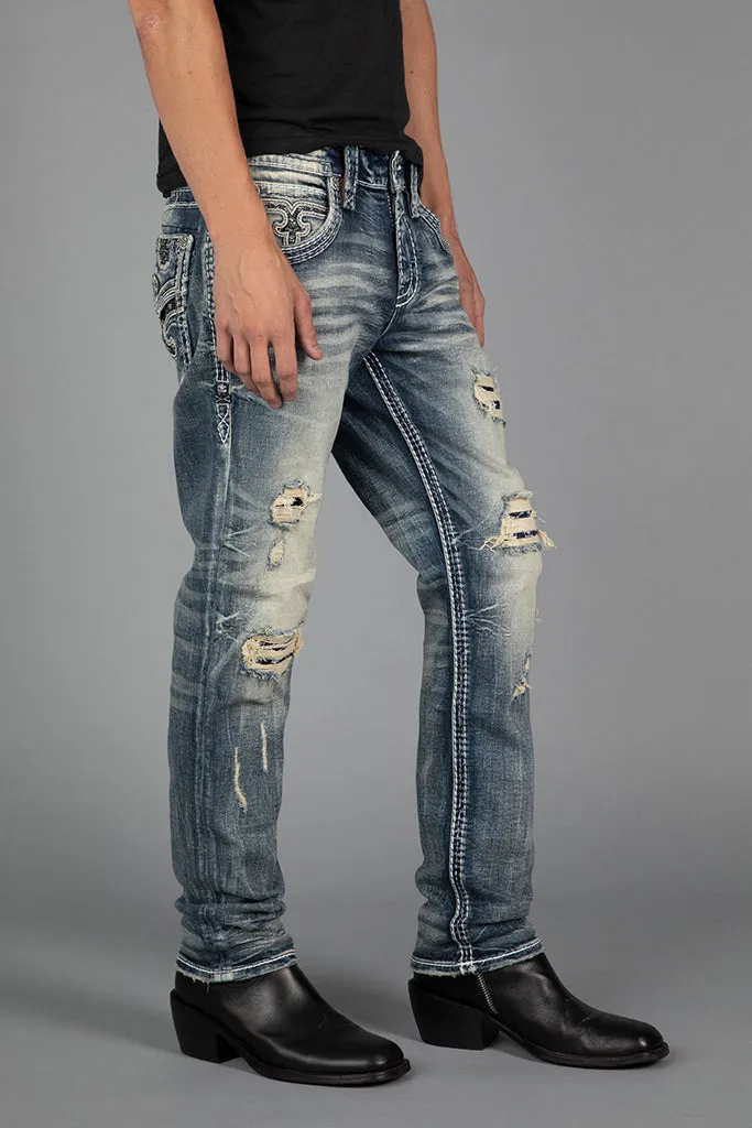 Reese Alt Straight Jeans sold by Rock Revival product image thumbnail 2