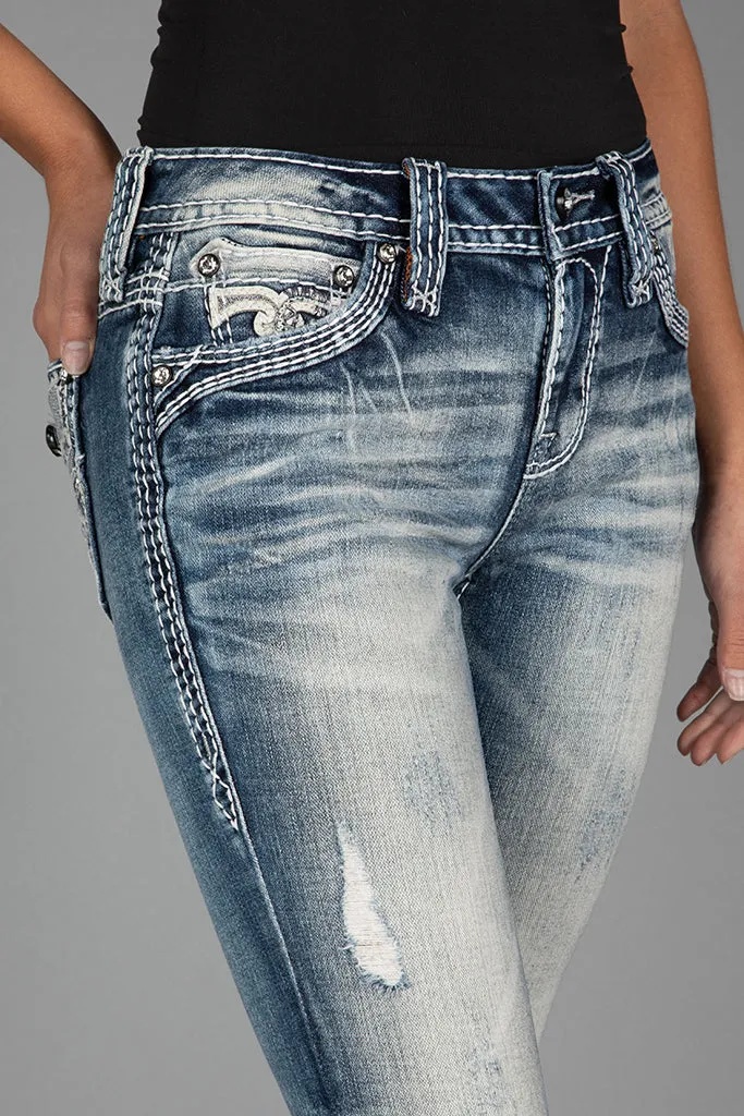 Roselia Bootcut Jeans sold by Rock Revival product image thumbnail 5