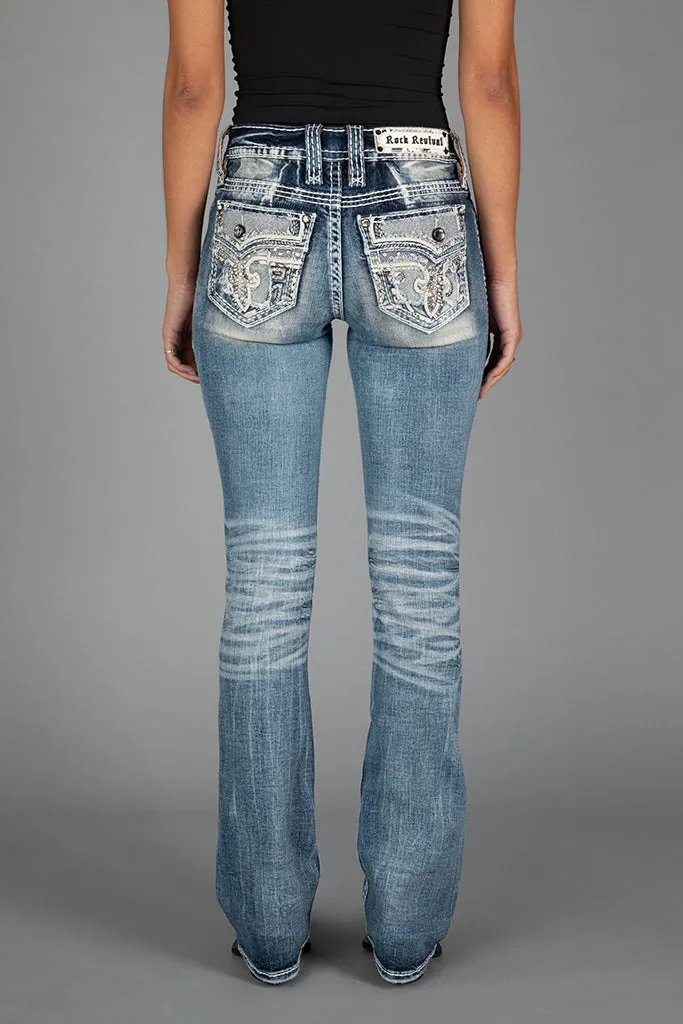 Roselia Bootcut Jeans sold by Rock Revival
