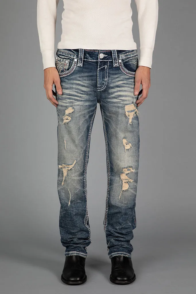 Remi Straight Jeans sold by Rock Revival product image thumbnail 3