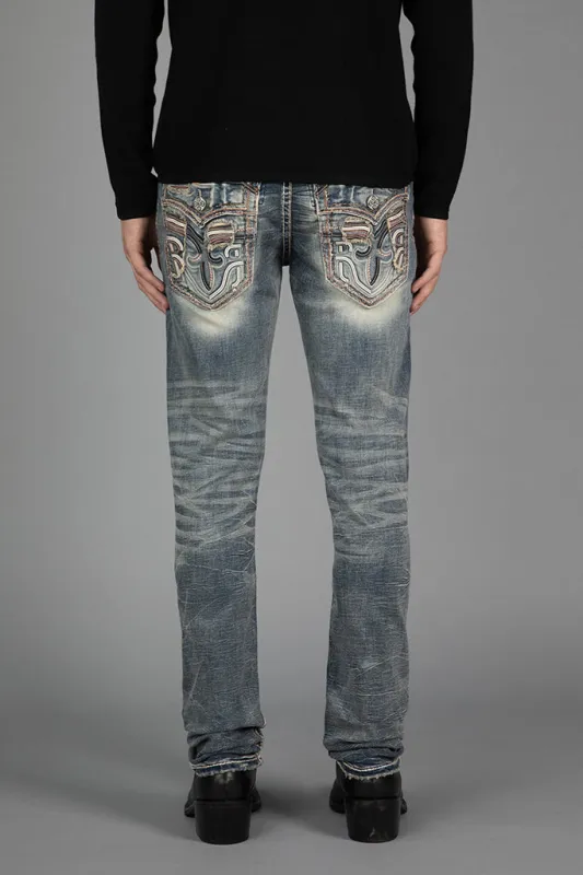 Hadriel Alt Straight Jeans sold by Rock Revival