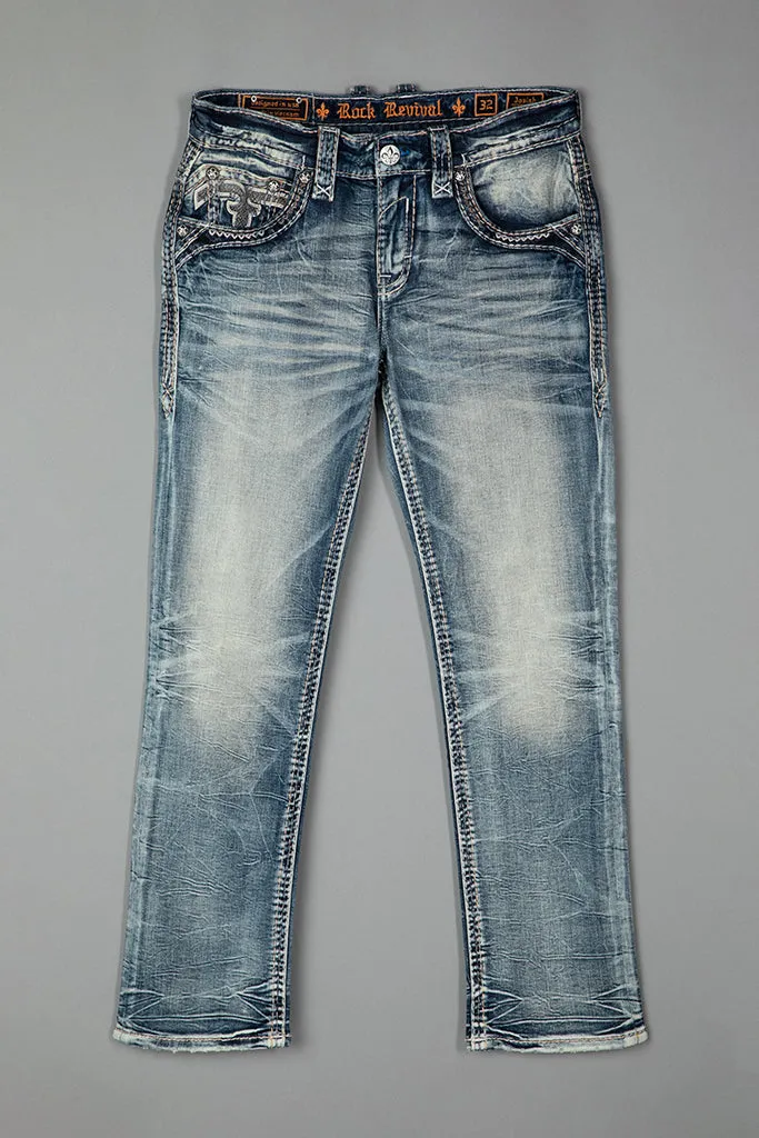 Josiah Straight Jeans sold by Rock Revival product image thumbnail 5