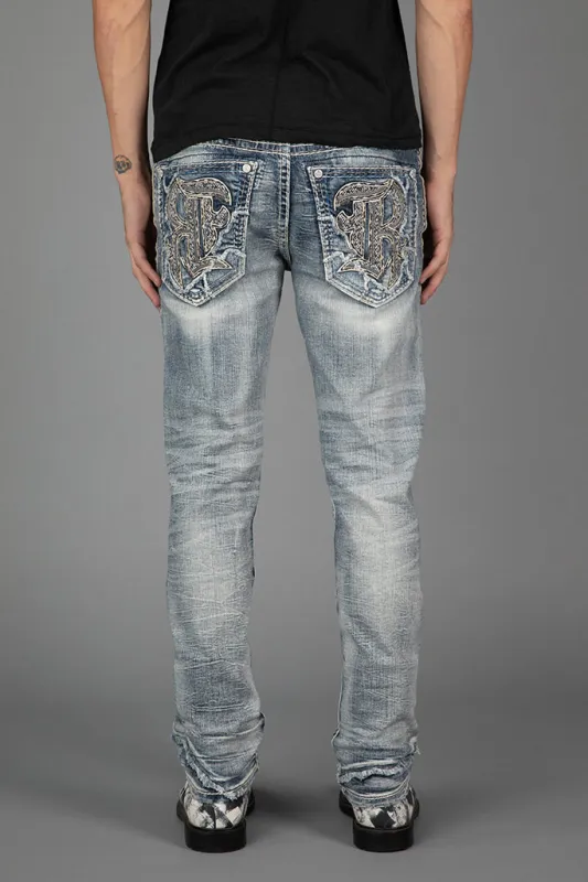 Evander Alt Straight Jeans sold by Rock Revival