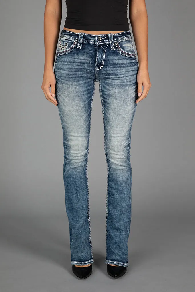 Laran Bootcut Jeans sold by Rock Revival product image thumbnail 3