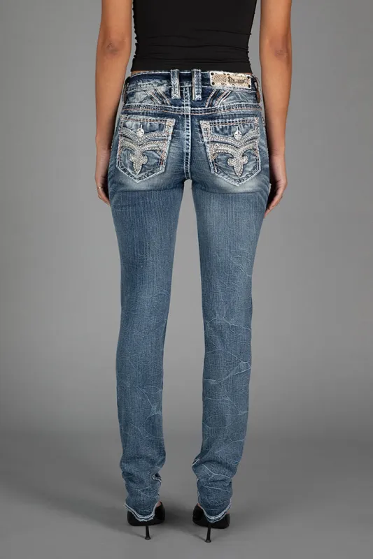 Daphne Straight Jeans sold by Rock Revival