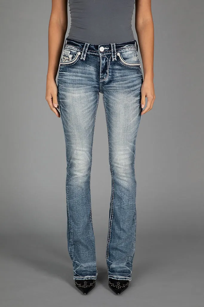 Maisie Bootcut Jeans sold by Rock Revival product image thumbnail 3