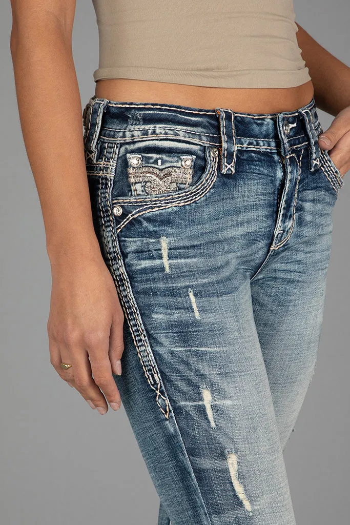 Korry Skinny Jeans sold by Rock Revival product image thumbnail 5