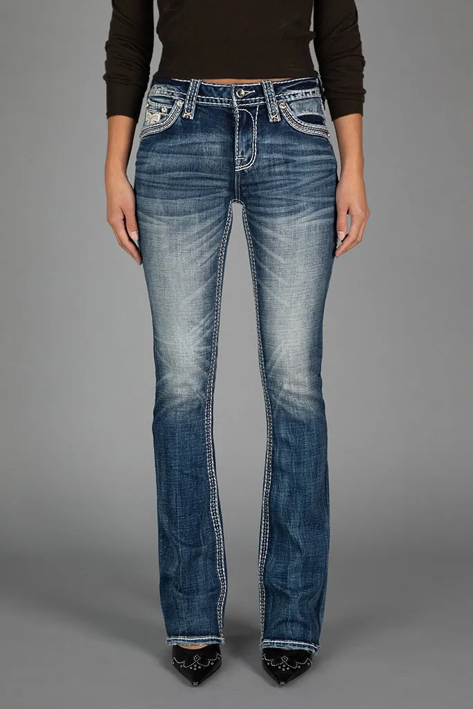 Yucca Bootcut Jeans sold by Rock Revival product image thumbnail 3