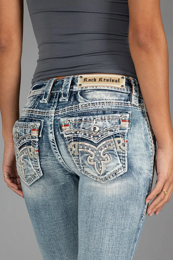 Talisa Low-Rise Bootcut Jeans sold by Rock Revival product image thumbnail 4