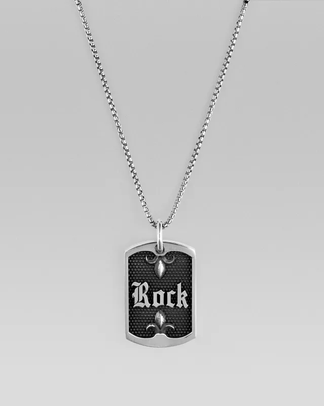 The Dog Tag Necklace sold by Rock Revival